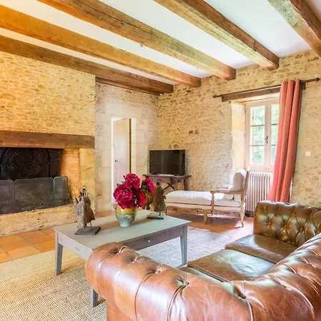 فيلة Mauzac-et-grand-castang Sleeps 16 Pool Wifi *